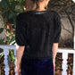 sexy sequin vintage sweater