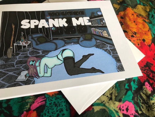 spank me card