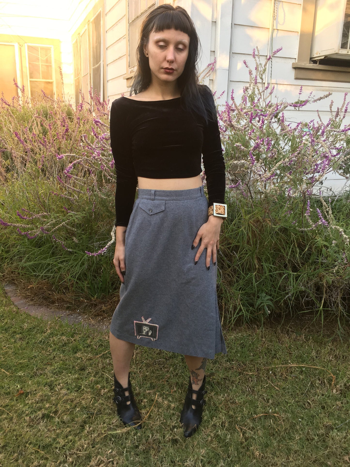 Tumor Long Skirt