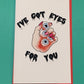 Creepy Romance Greeting Card