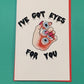 Creepy Romance Greeting Card