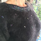 sexy sequin vintage sweater