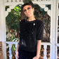 sexy sequin vintage sweater