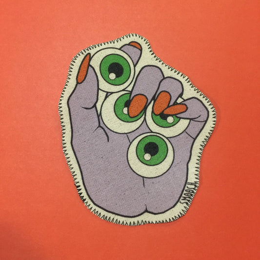 Handful of Eyes Canvas Patch