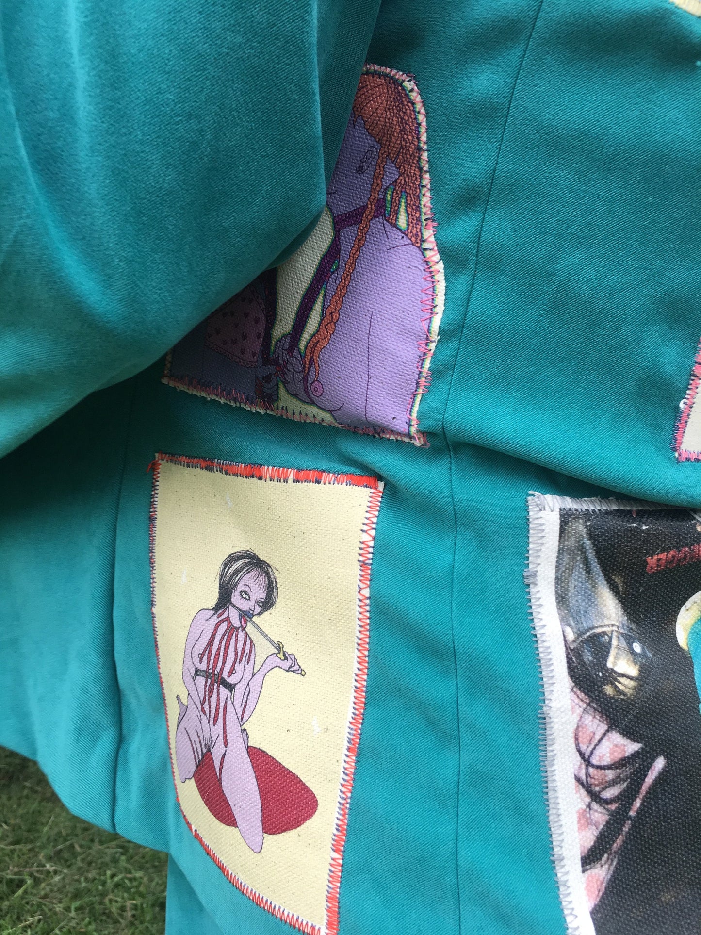 You Suck Teal Jacket