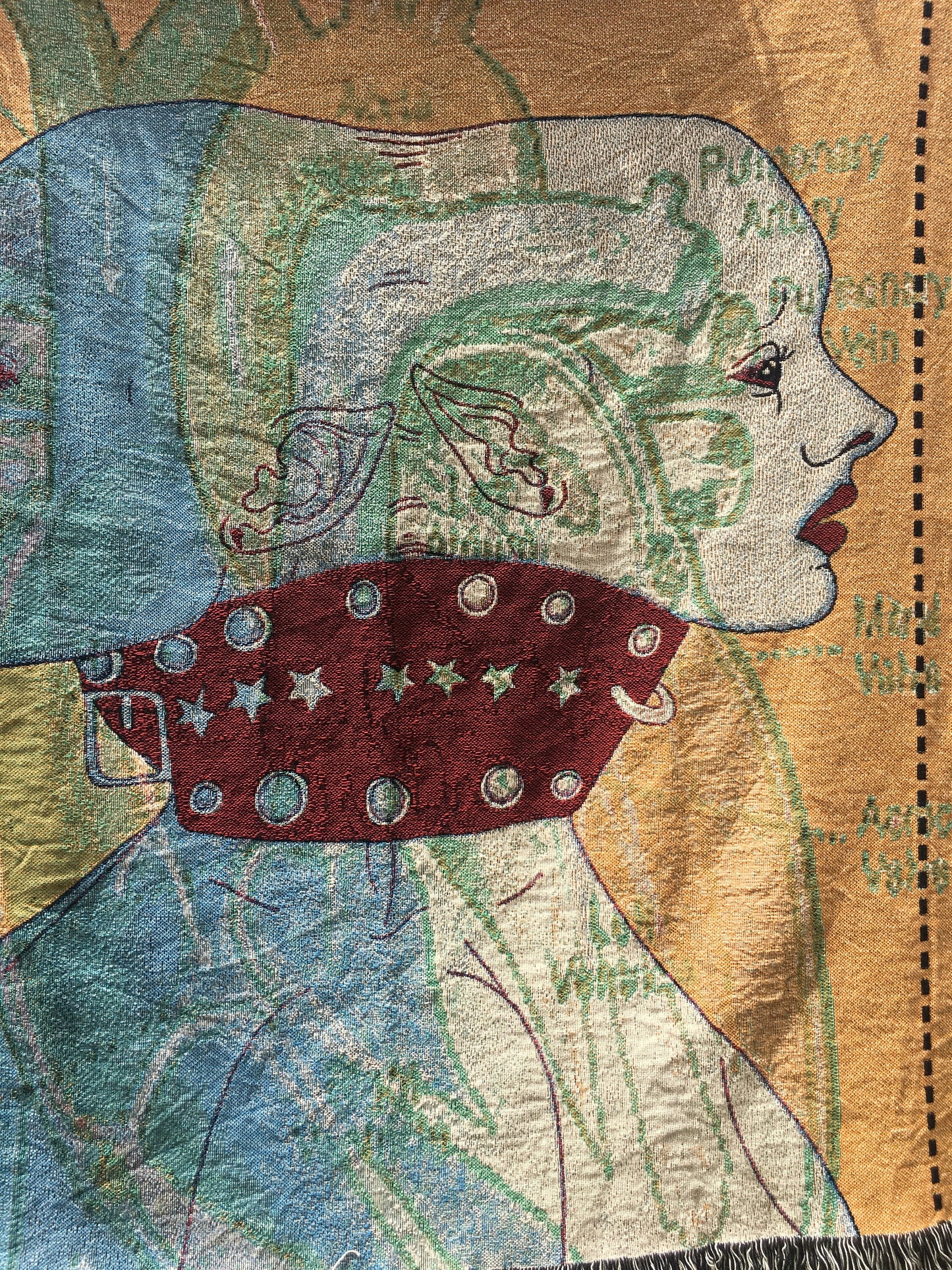 The Lovers Woven Blanket