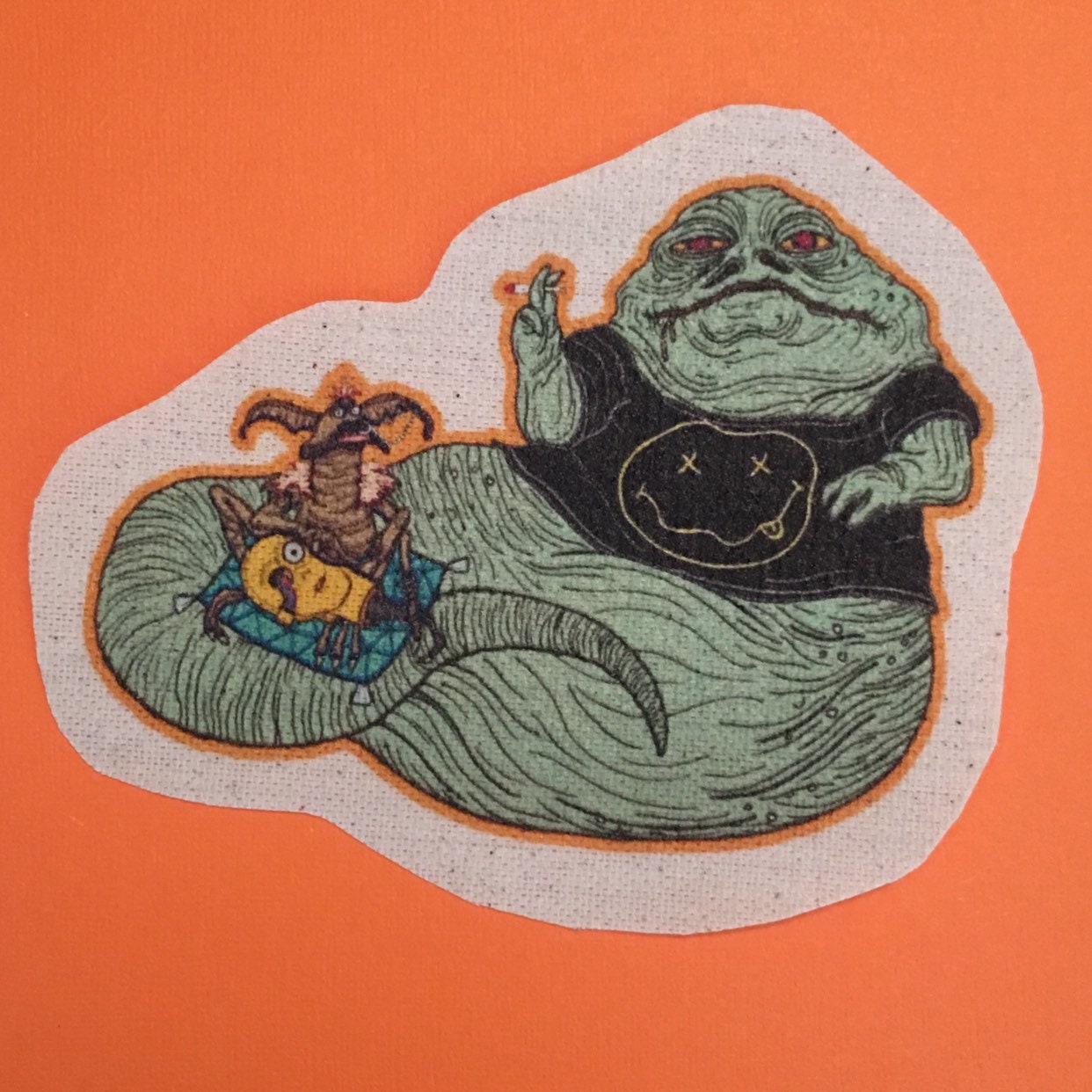 GrungeJabba Canvas Patch