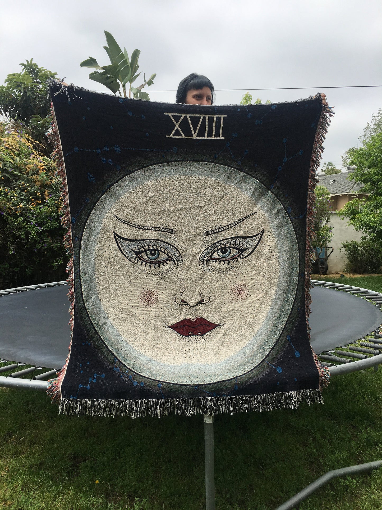 The Moon Woven Blanket