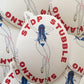 stop stubble shaming vinyl sticker
