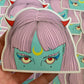 Moon Power Tarot 4" vinyl sticker