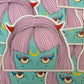Moon Power Tarot 4" vinyl sticker