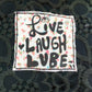 Live laugh lube lace dress