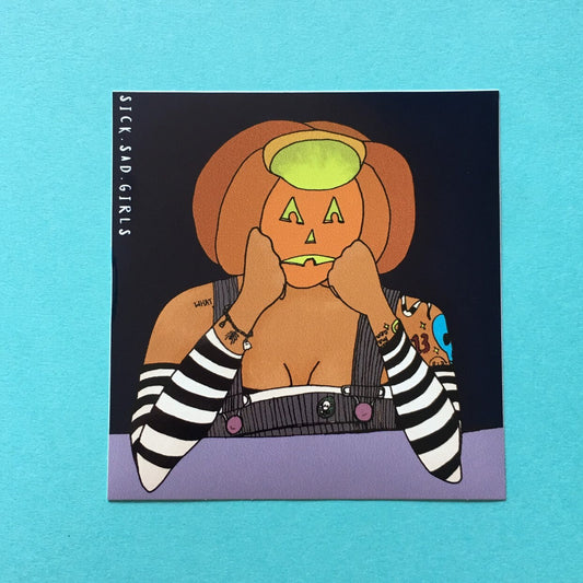 feeling empty vinyl sticker