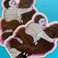 Chewie and Leia vinyl sticker