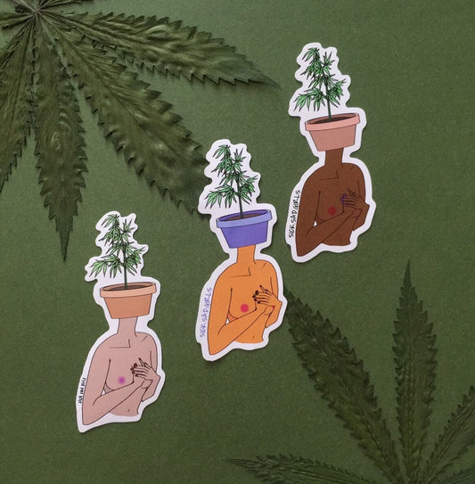 Pothead sticker pack