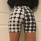 unhappy yoga shorts - available in sizes xs-xl
