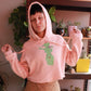 Cactus Cutie Cropped Hoodie