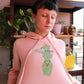 Cactus Cutie Cropped Hoodie