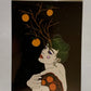 Peel Me Like a Tangerine  Vinyl Sticker