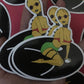 Beach Goth Vinyl Sticker