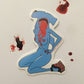shark bait vinyl sticker