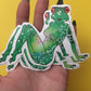 Feelin Froggy Vinyl Sticker