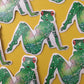 Feelin Froggy Vinyl Sticker