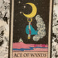 Ace of Wands Canvas Patch