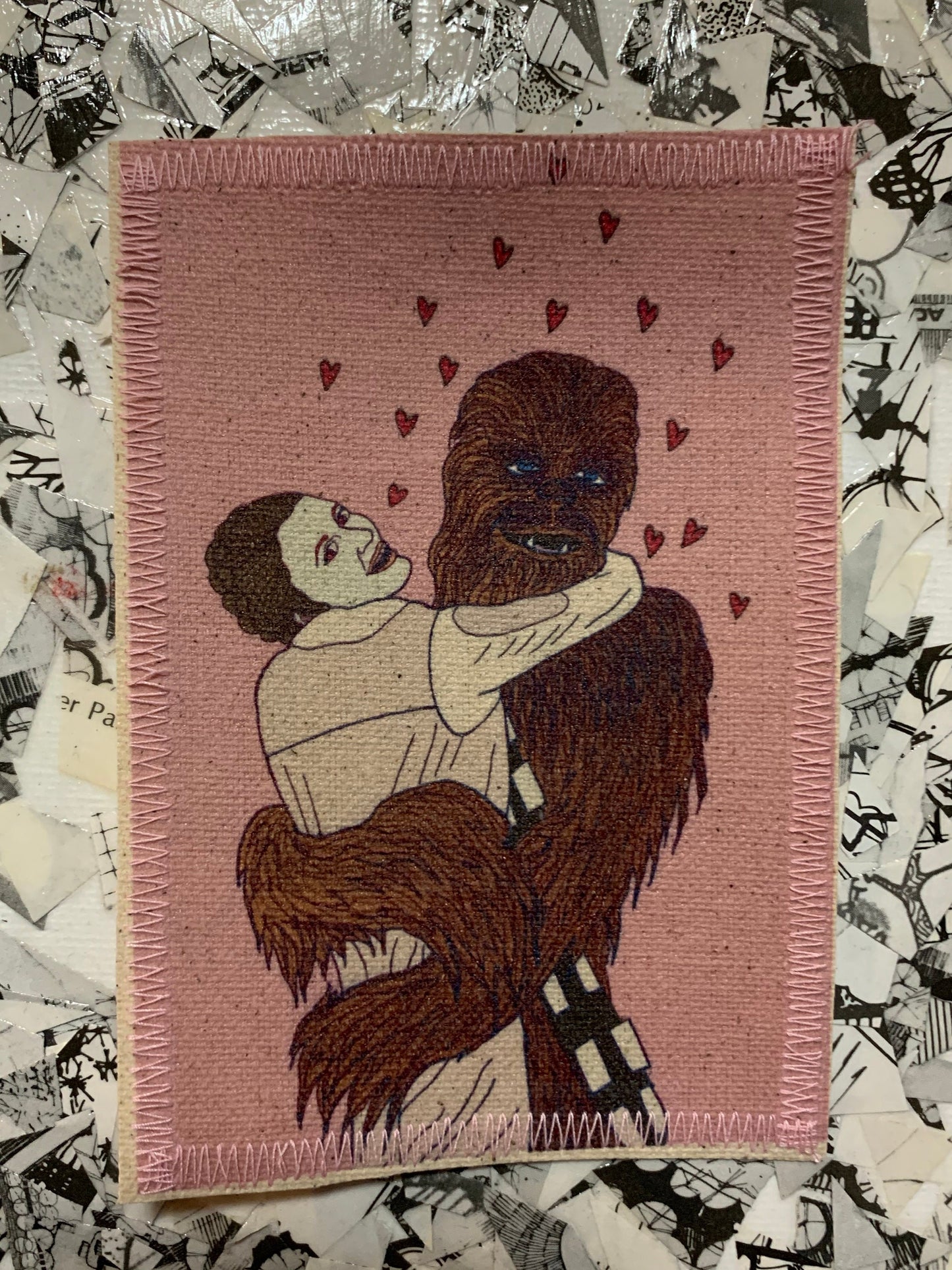 Leia & Chewbacca patch