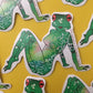 Feelin Froggy Vinyl Sticker