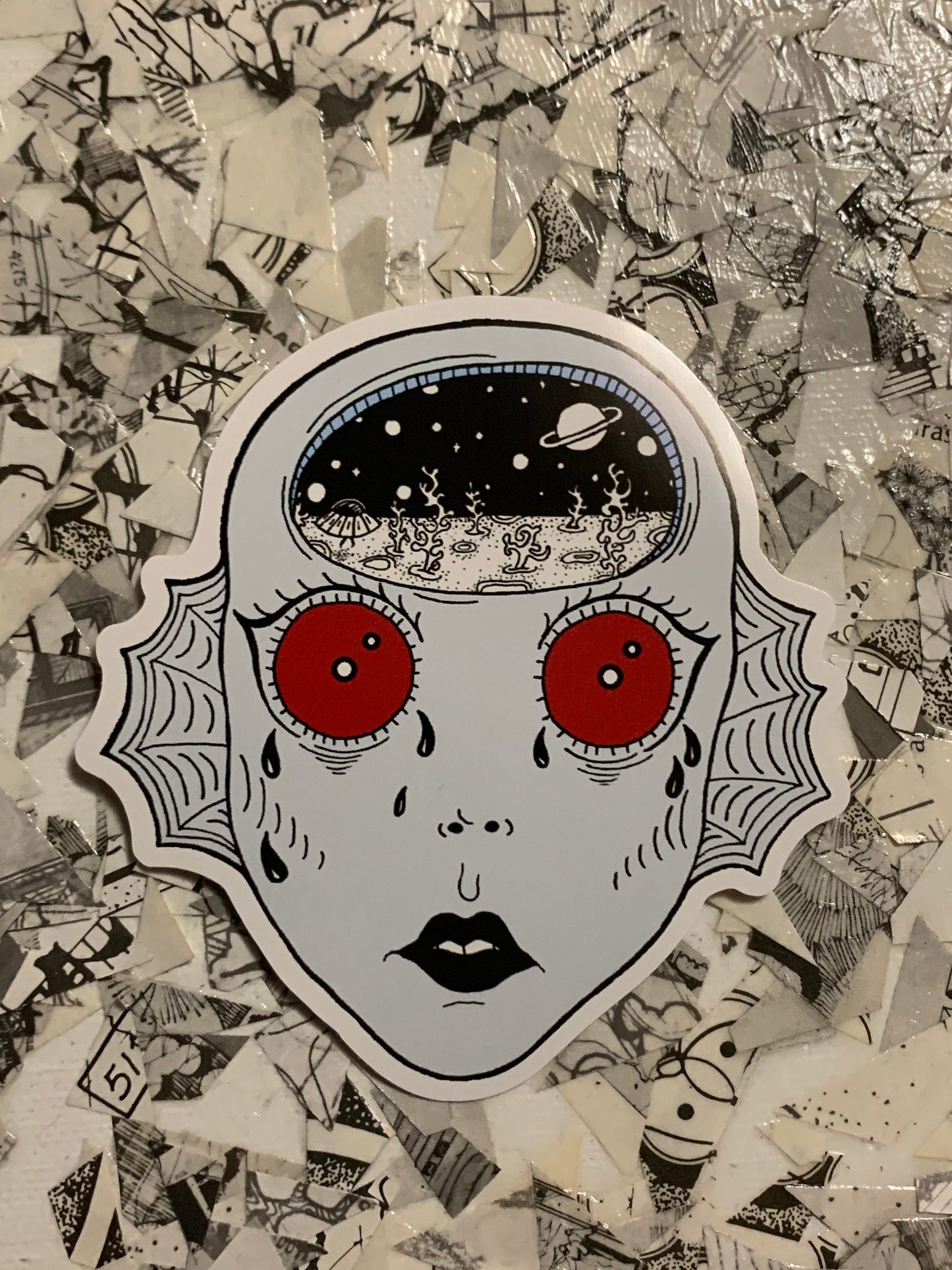 Fantastic Planet vinyl sticker