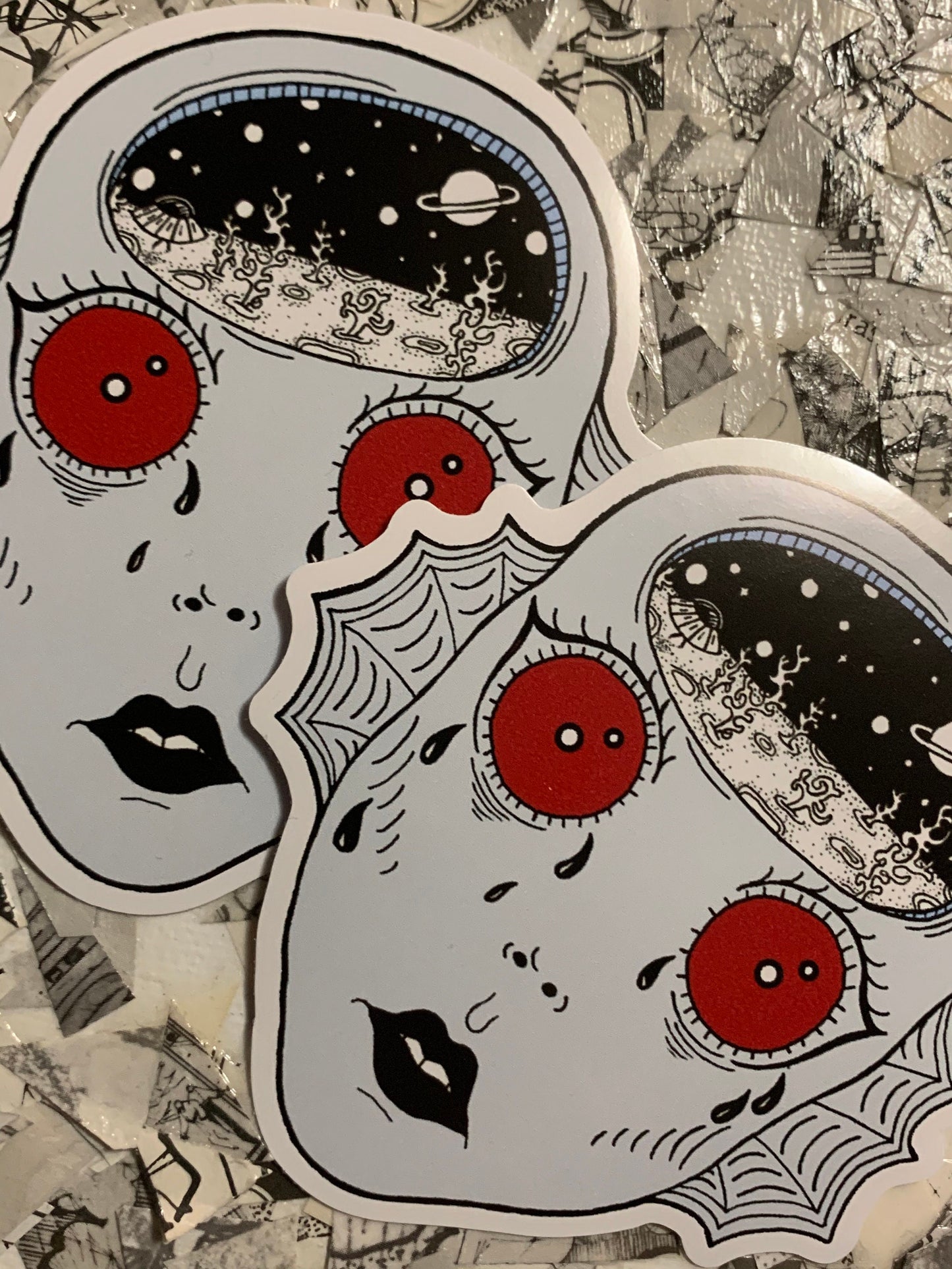 Fantastic Planet vinyl sticker