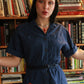 Embroidered Frownie Dress