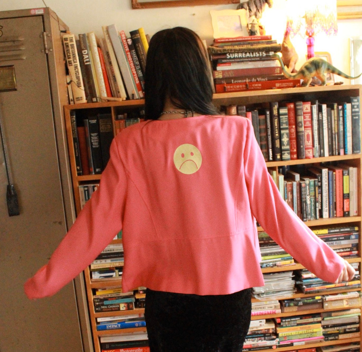 Embroidered Frownie Jacket