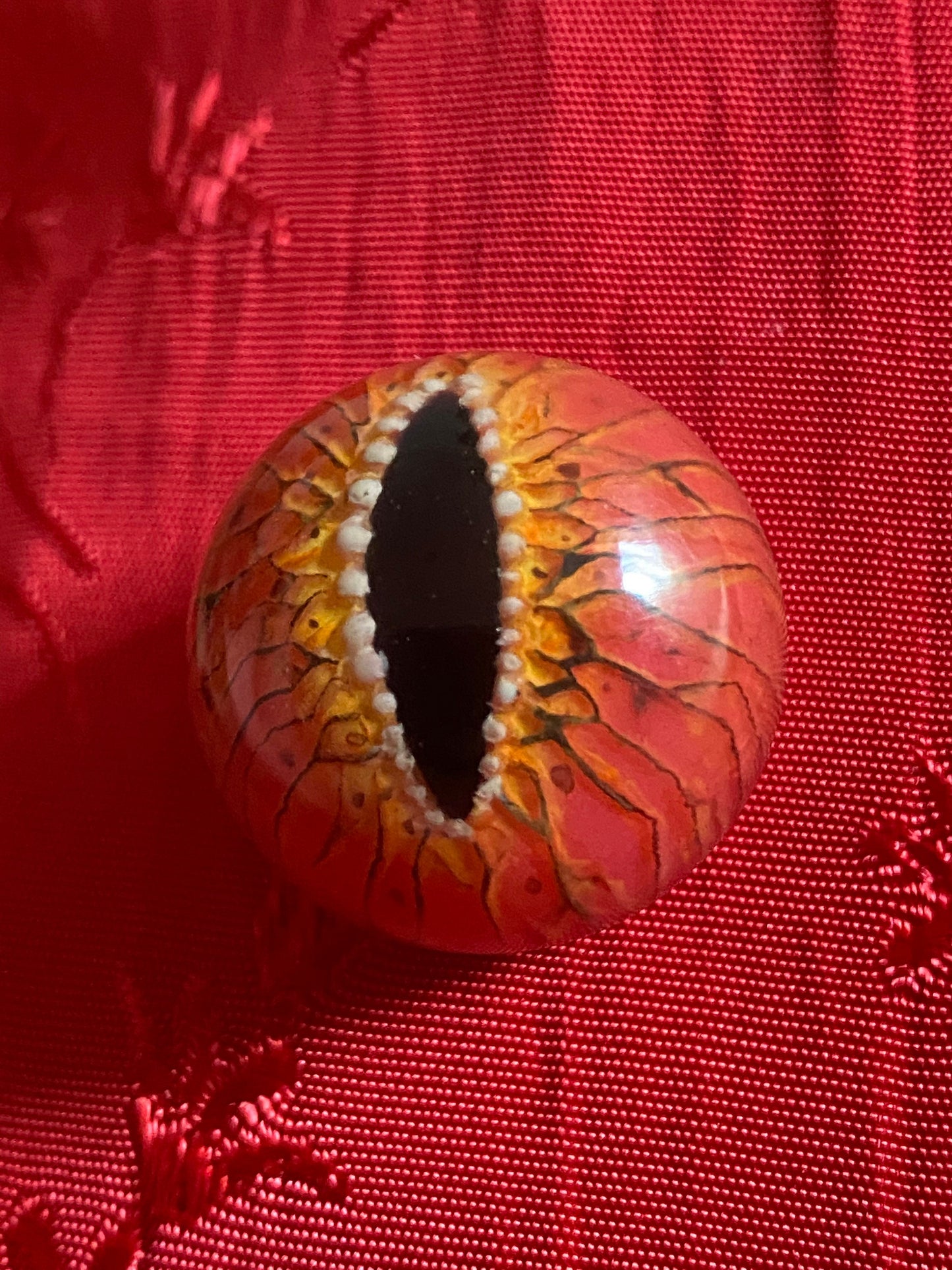 handmade gremlin eyeball