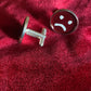 frownie cuff links