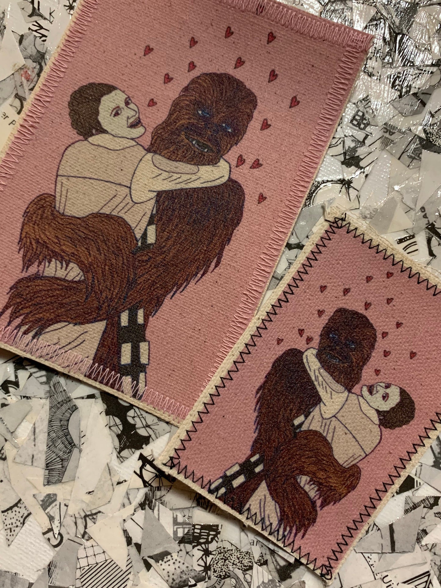 Leia & Chewbacca patch