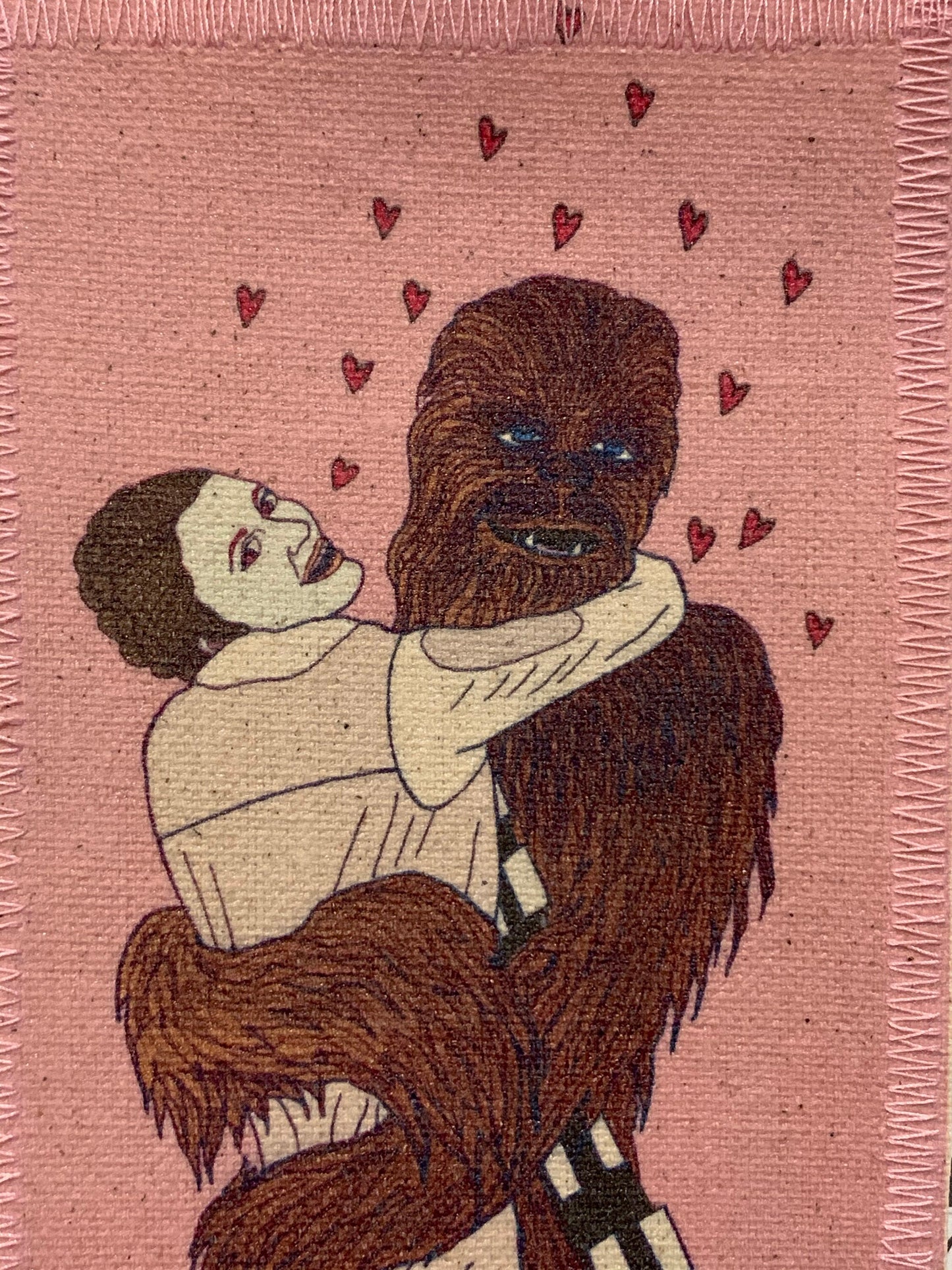 Leia & Chewbacca patch