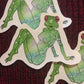 feeling froggy canvas patch