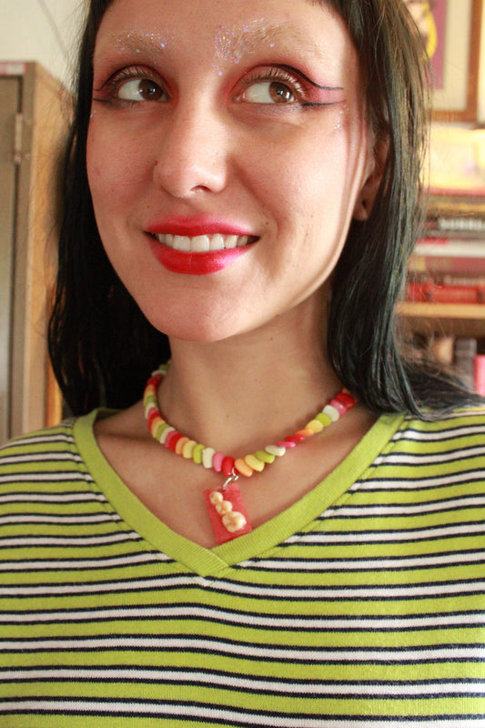 one of a kind teeth necklaces