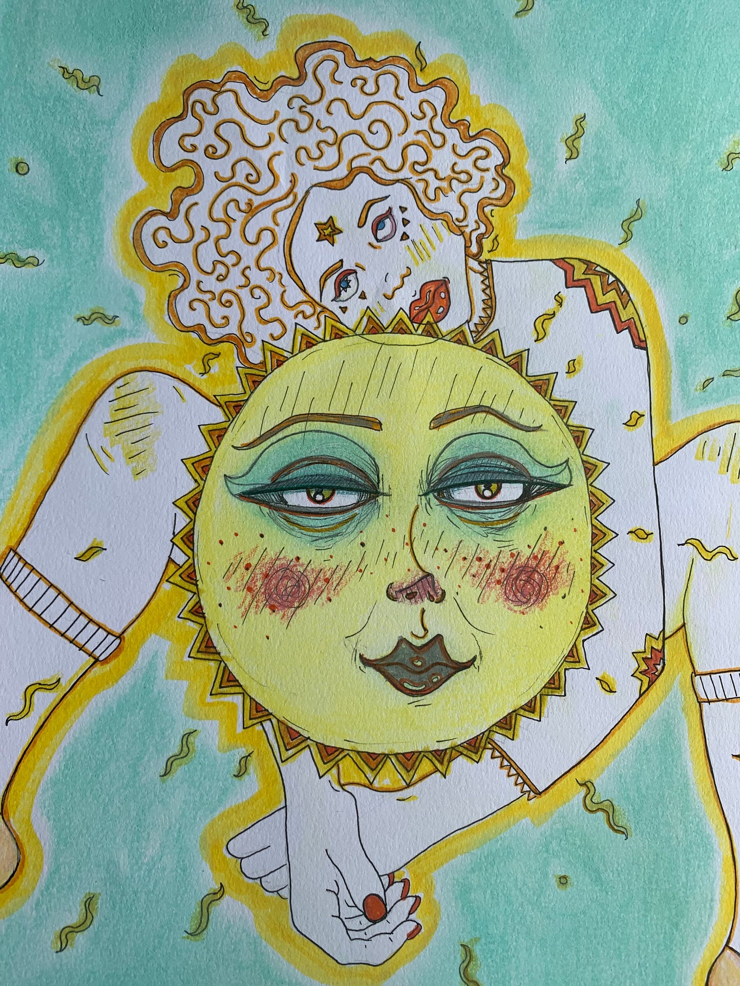 The Sun ~ Original Drawing