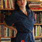 Embroidered Frownie Dress