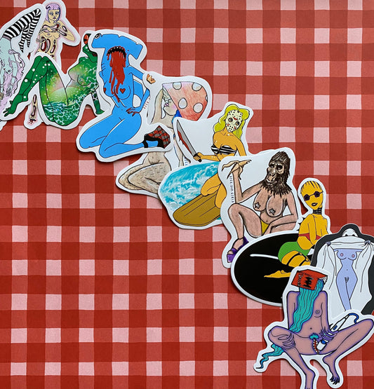 pinup sticker pack