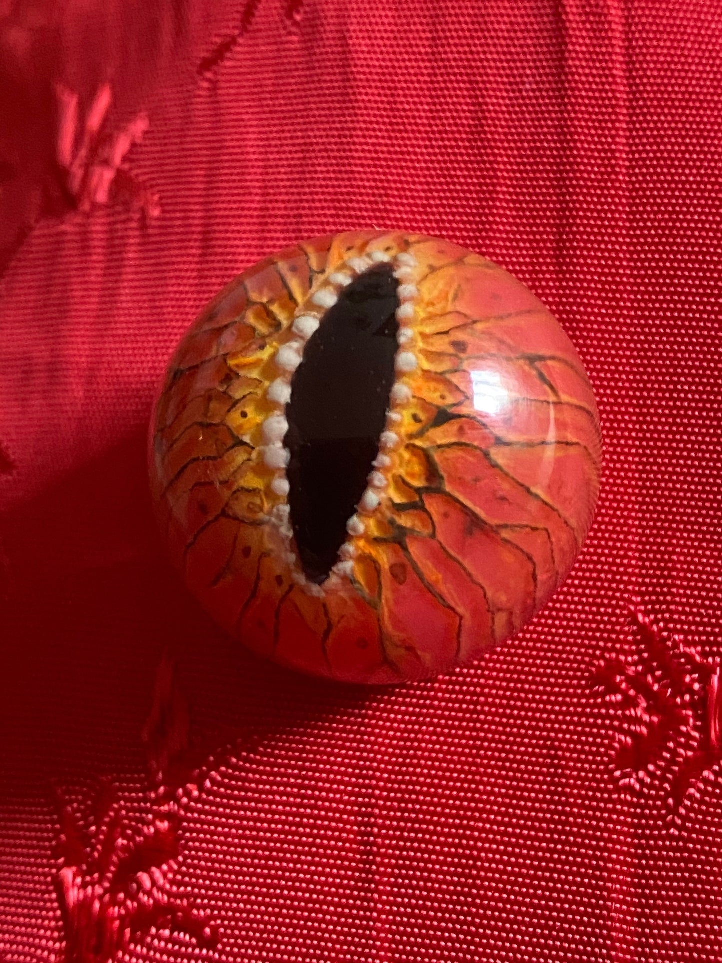 handmade gremlin eyeball