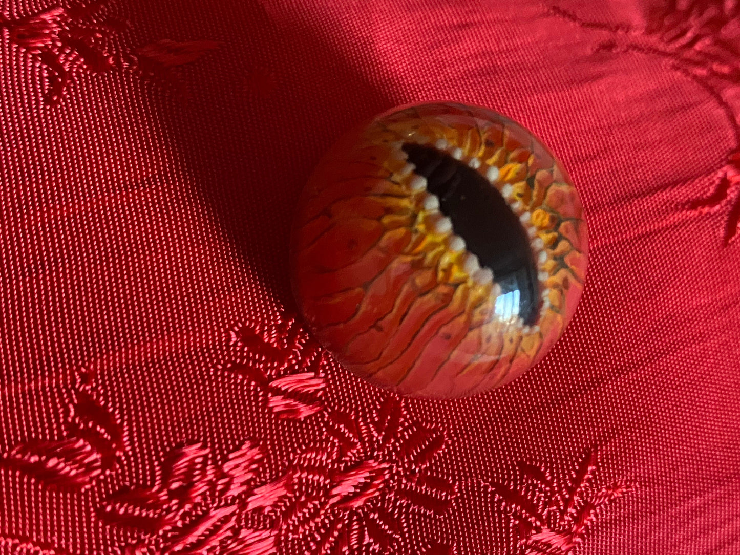 handmade gremlin eyeball