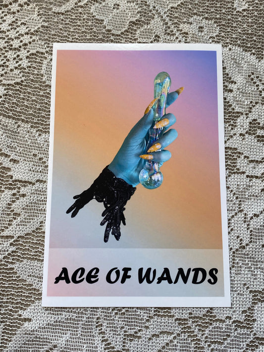 Ace of Wands Print