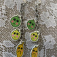 sad citrus earrings