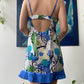 frownie embroidered dress