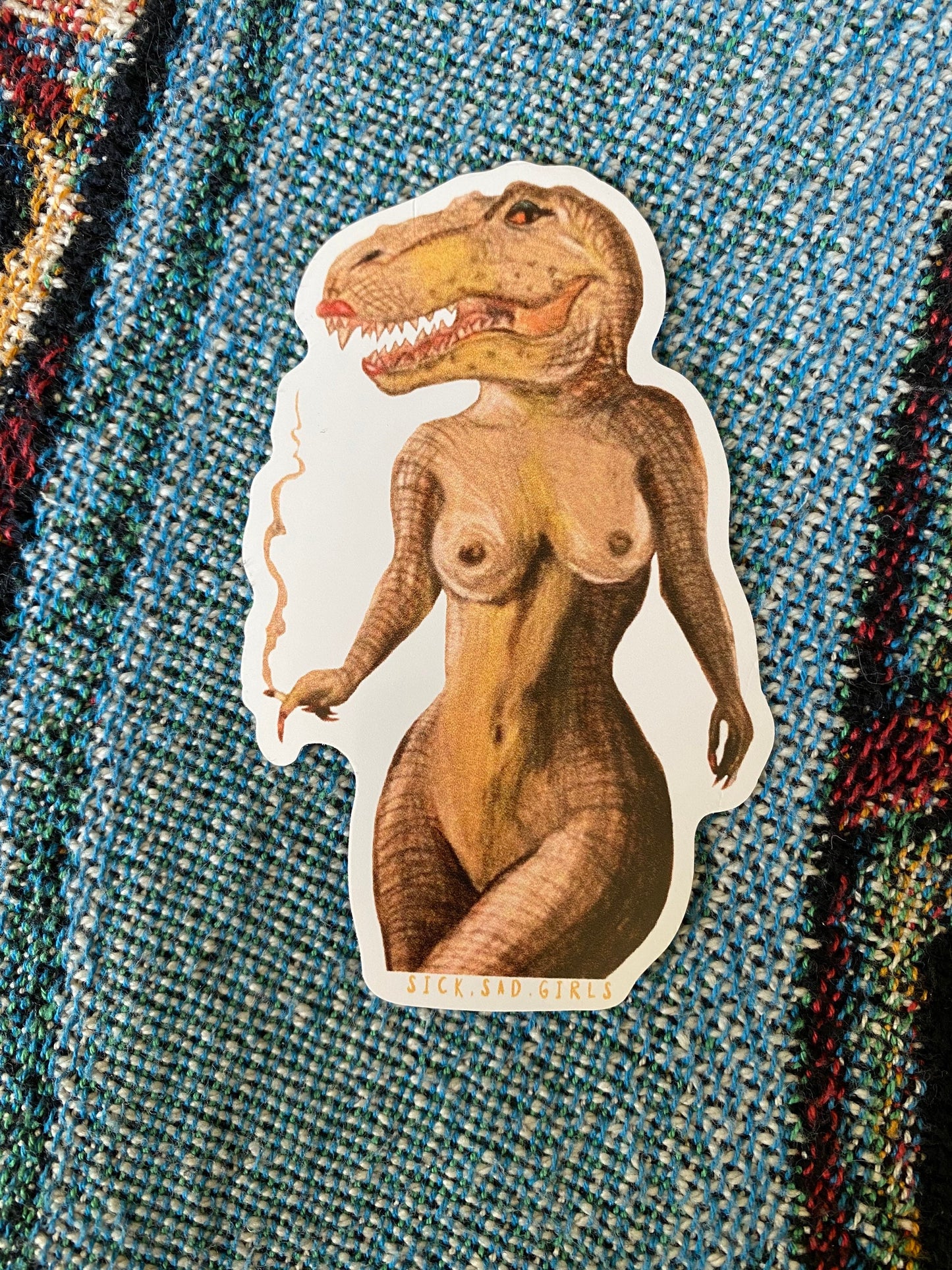 t-sex vinyl sticker