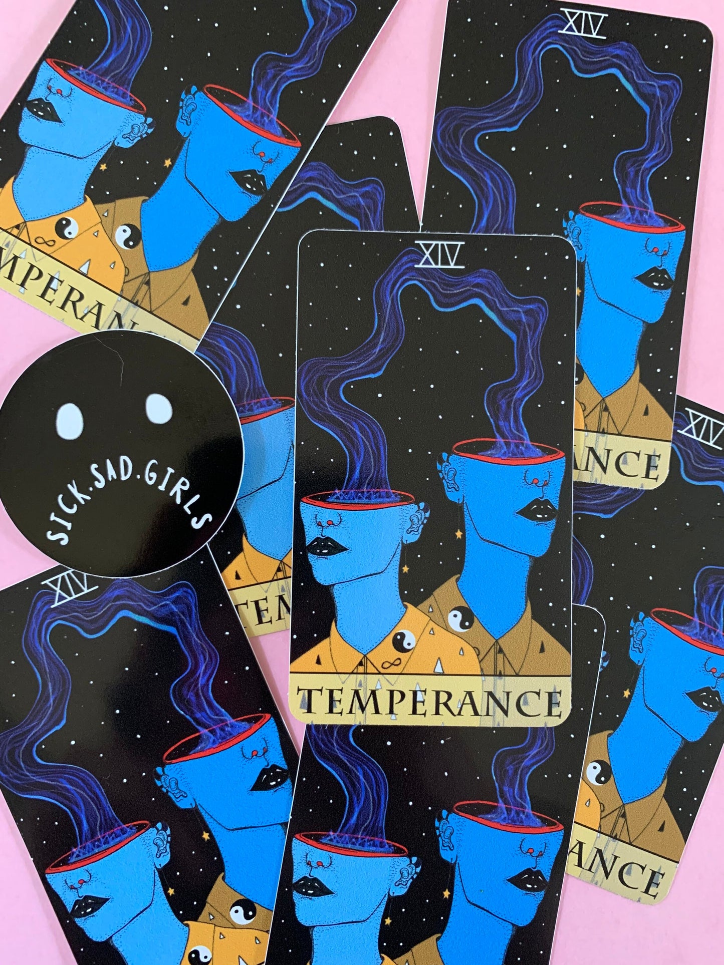 Temperance Vinyl Sticker